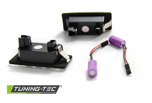 Upgrade LED Kennzeichenbeleuchtung für VW Golf VI Variant/ Jetta VI / Passat B6 / B7 Variant/ Sharan II / Skoda Octavia III kaltweiß